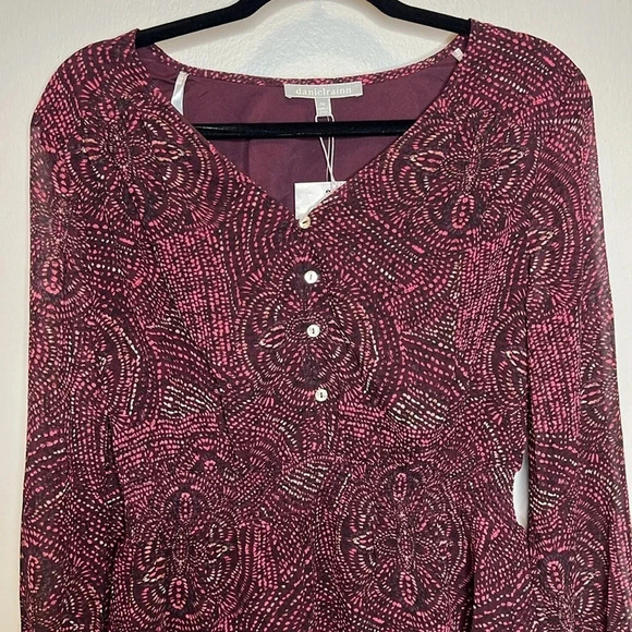 Daniel Rainn Parnika Button Detail Dress Medium Petite - Picture 3 of 8